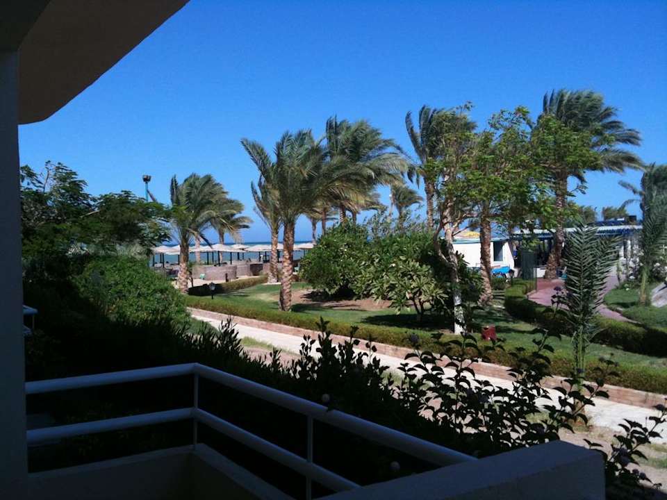 Aussicht vom Balkon Golden Beach Resort