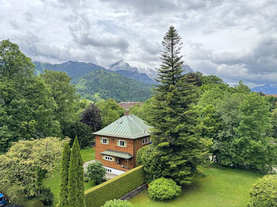 Ausblick Reindls Partenkirchner Hof
