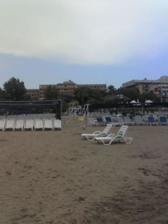 Grand Side vom Strand aus Hotel Grand Side