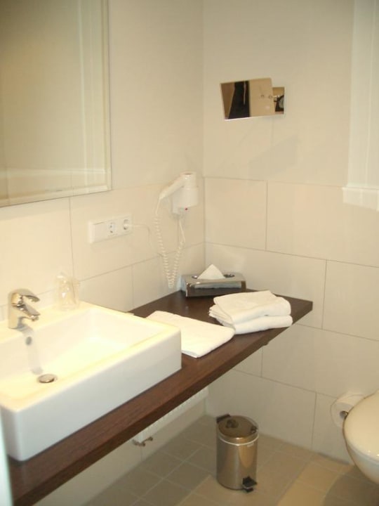 Dusche/WC Friendly Cityhotel Oktopus