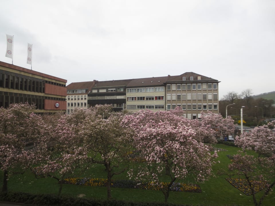 Ausblick Bahnhofstraße Hotel Regina
