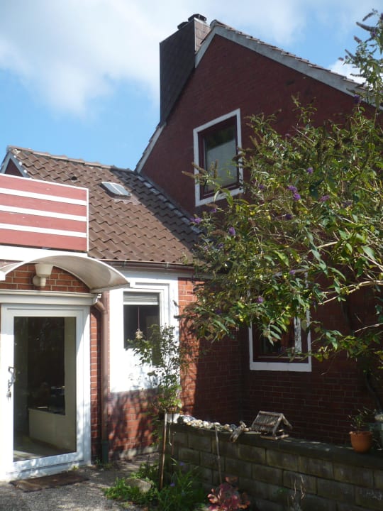 Eingang Ferienhaus Eden