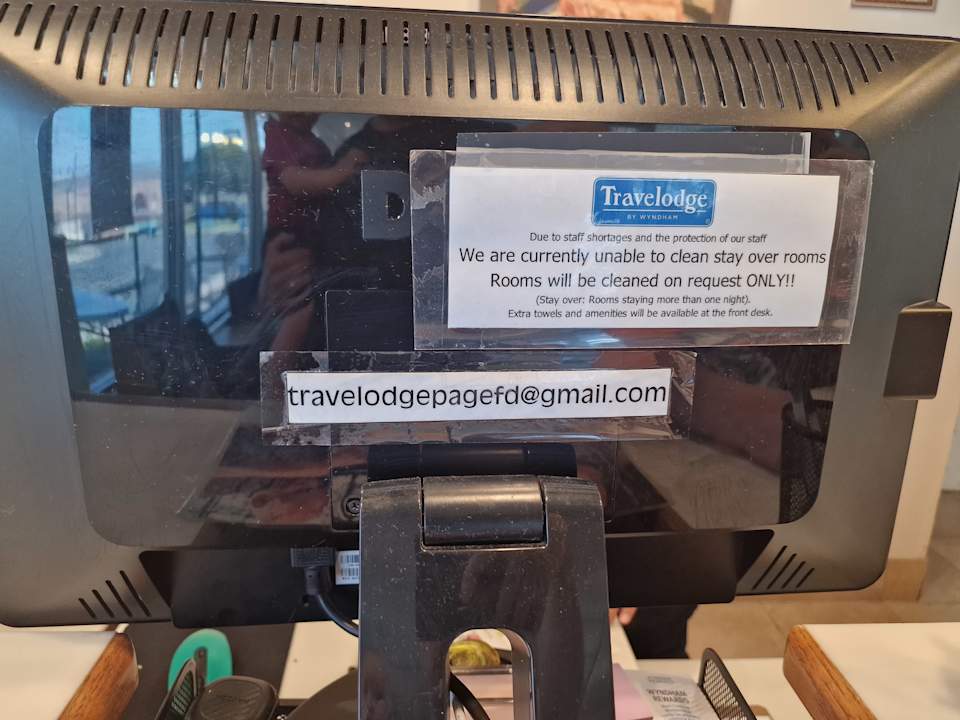 Lobby Hotel Travelodge Page AZ