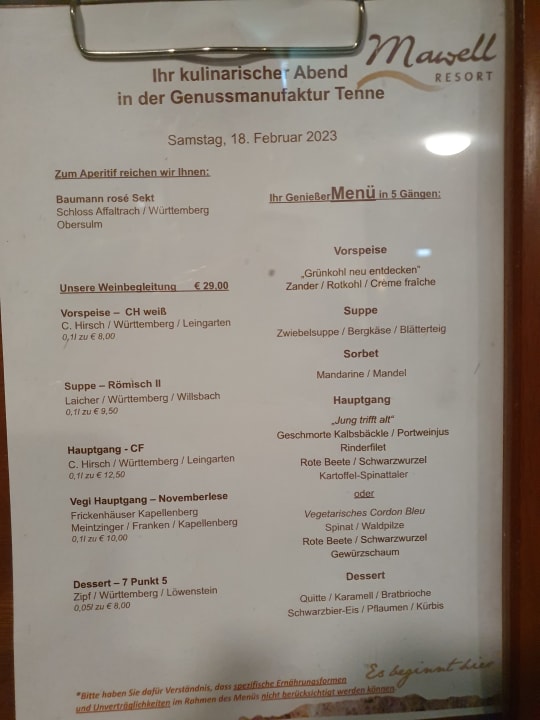 Gastro Mawell Resort