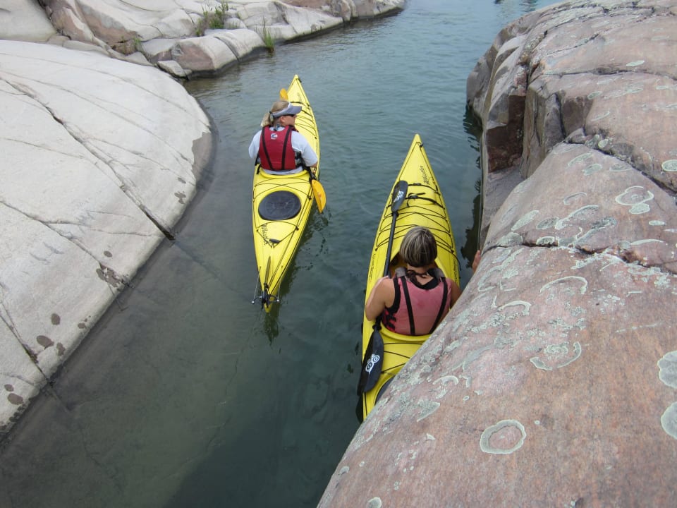 Kayaking Killarney Mountain Lodge
