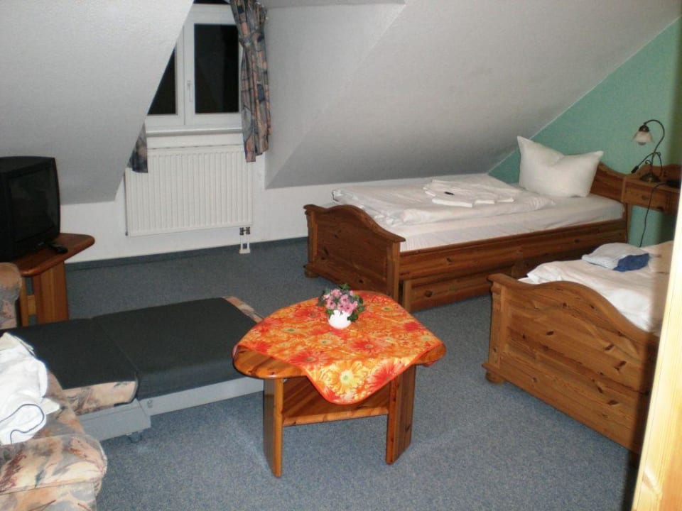 Ein Schlafraum Hotel Binz Feriendomizil