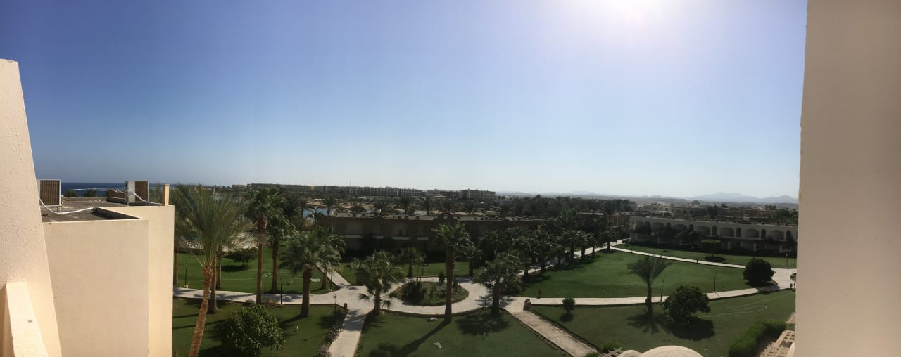 Blick aus dem 8er Block Brayka Bay Resort