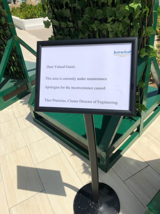 Pool Jumeirah at Saadiyat Island Resort