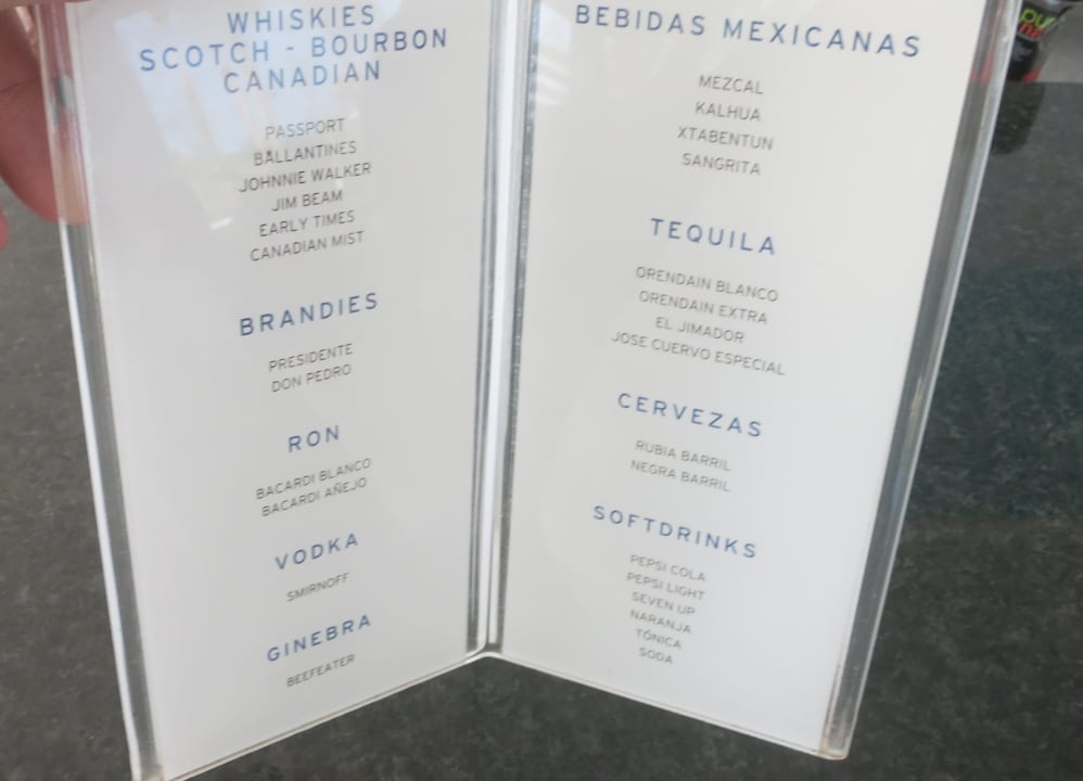 Barkarte 1 von 3 Hotel Riu Dunamar