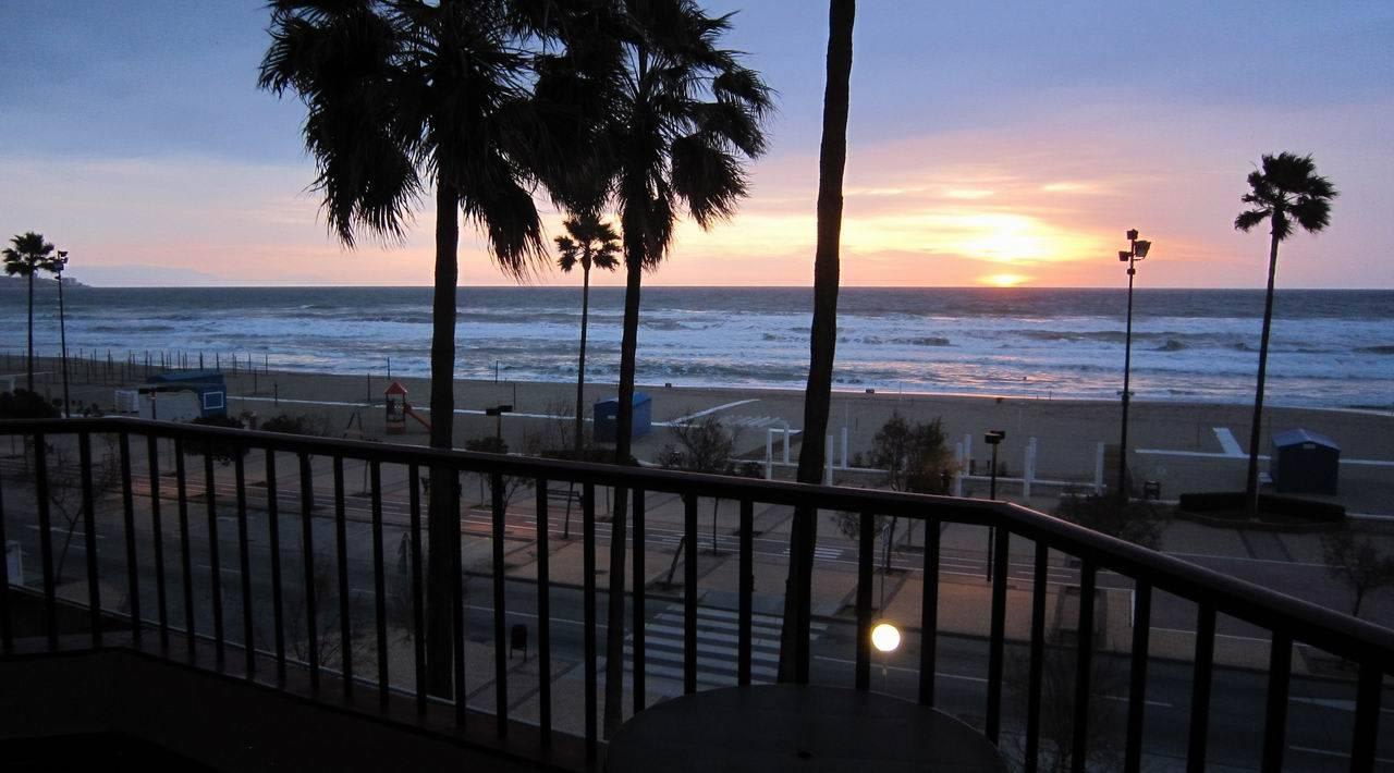 Sunrise from Sea front room #125 Hotel Angela