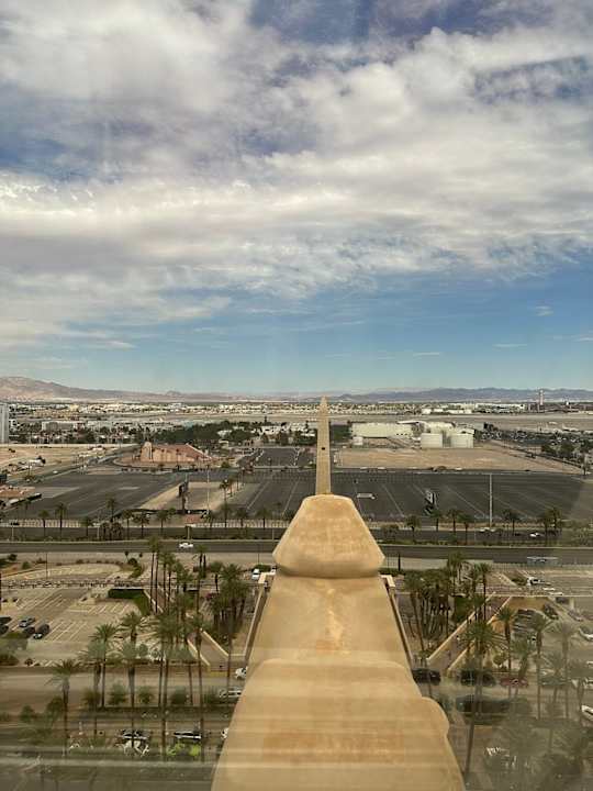 Ausblick Luxor Hotel & Casino