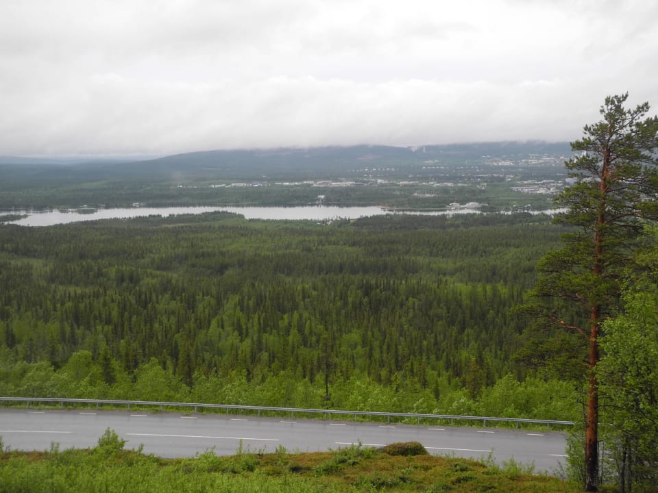 Blick aus dem Zimmer Hotel Dundret Resort