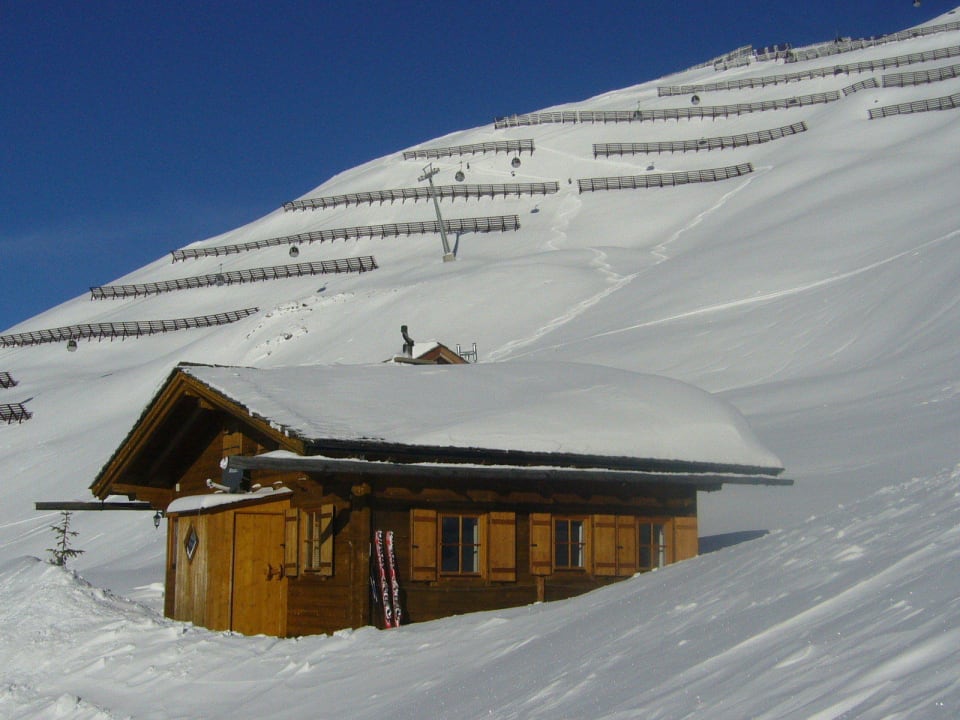 Seppenalmhütte im Winter Ferienhaus Seppenalmhütte