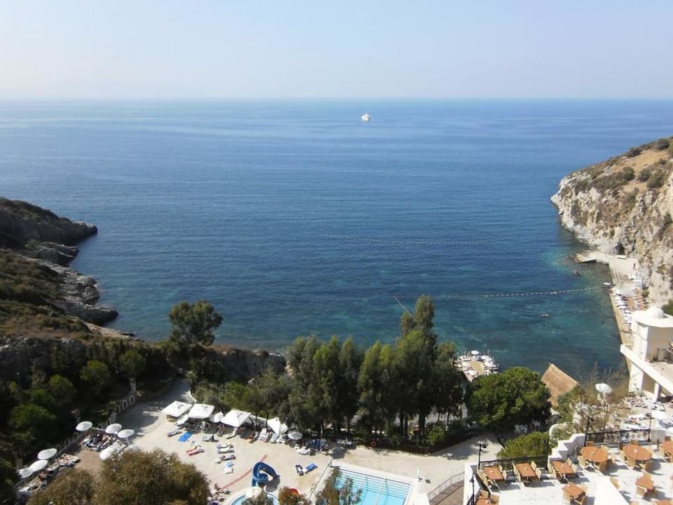 Ausblick vom Hotelzimmer Ladonia Hotels Adakule