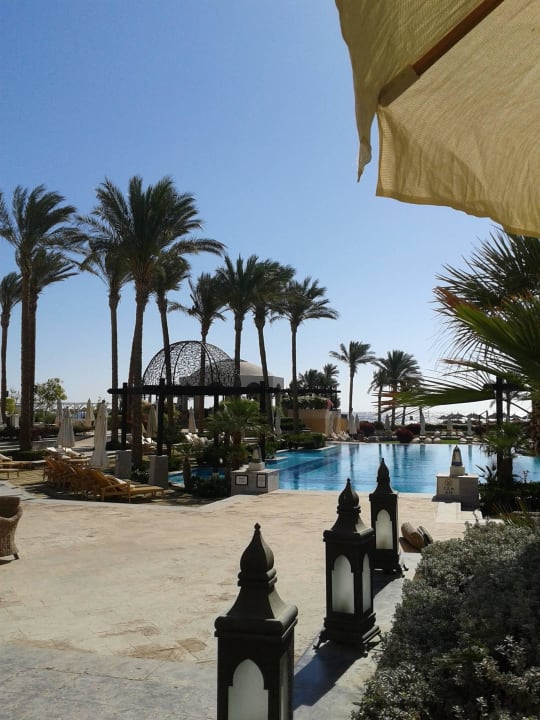 Ausblickn vom Restaurant Olive Pickalbatros Palace Hotel-Port Ghalib