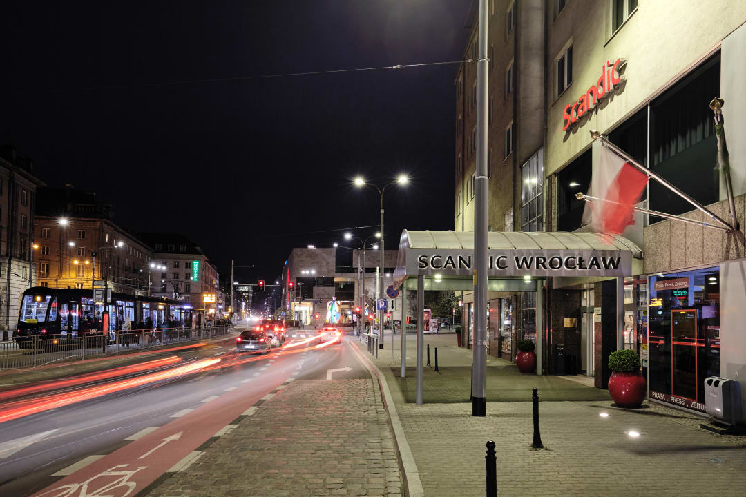 Außenansicht Scandic Wrocław