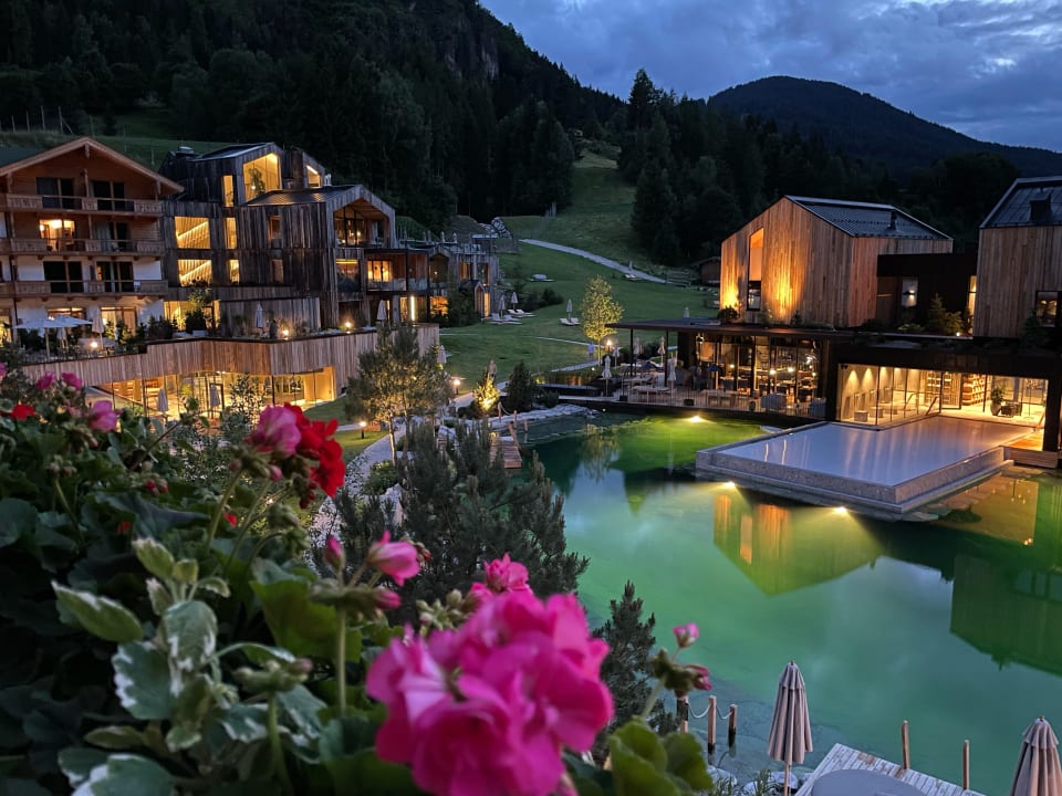 Ausblick Naturhotel Forsthofgut