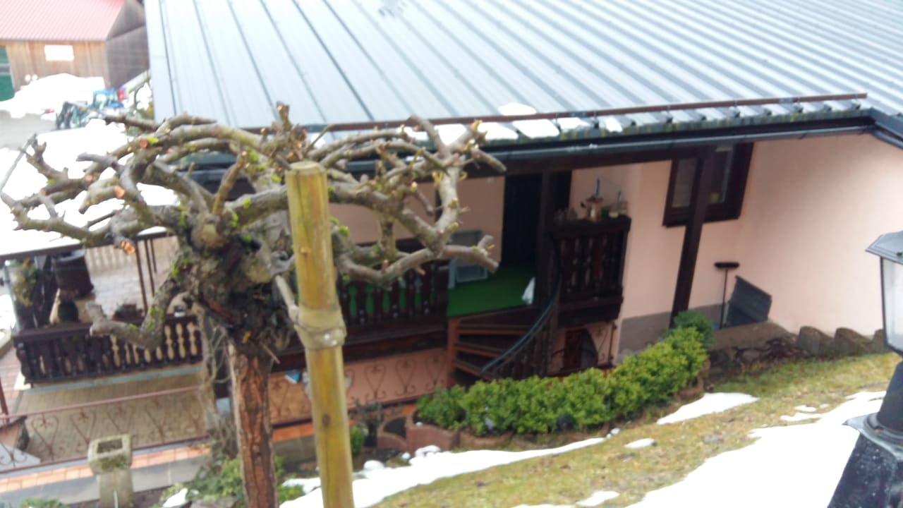 Außenansicht Ferienhaus Hellmich