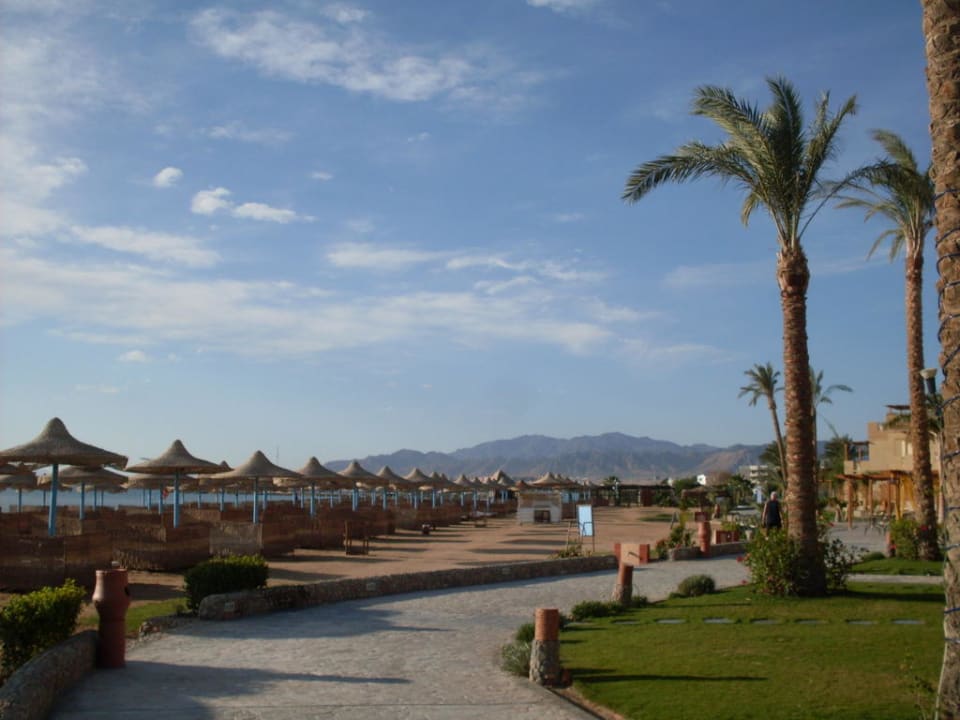 Spaziergang durch die Anlage Imperial Shams Abu Soma