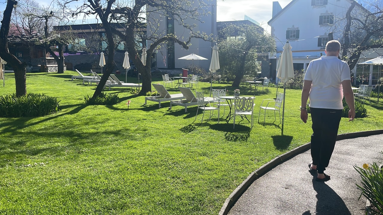 Gartenanlage Alpenresort Schwarz