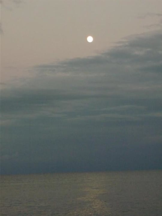 Sonnenuntergang ohne Sonne Sol Luna Bay