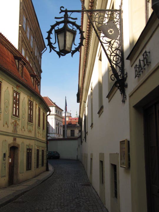 Eingang Pytloun Old Armoury Hotel Prague