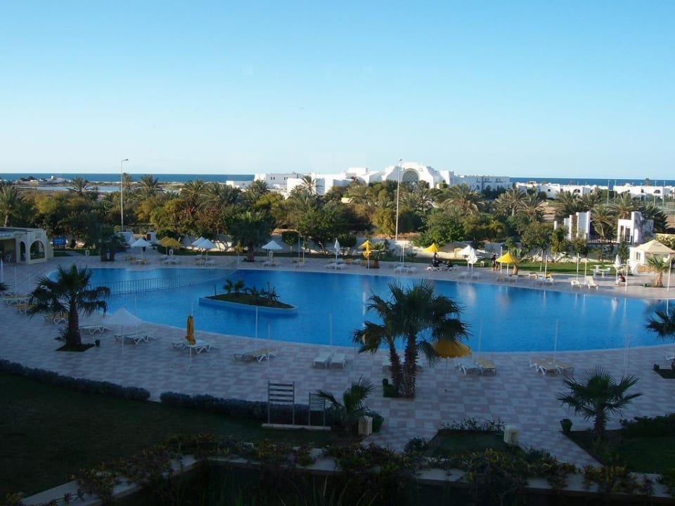 Pool von oben Sidi Mansour Resort & Spa
