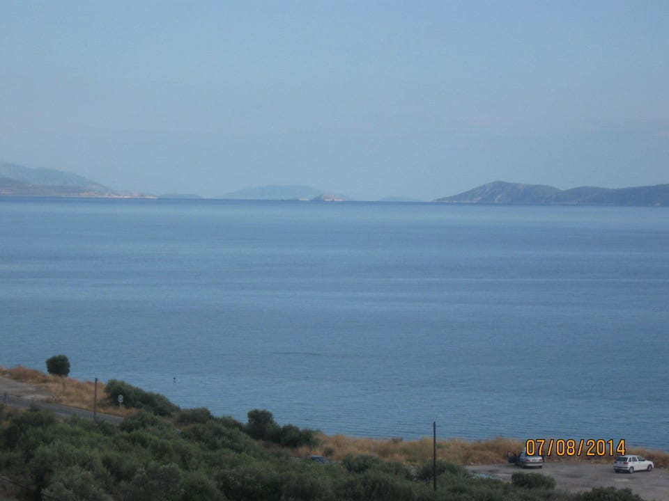 Ausblick 7te Etage Evia Riviera Resort