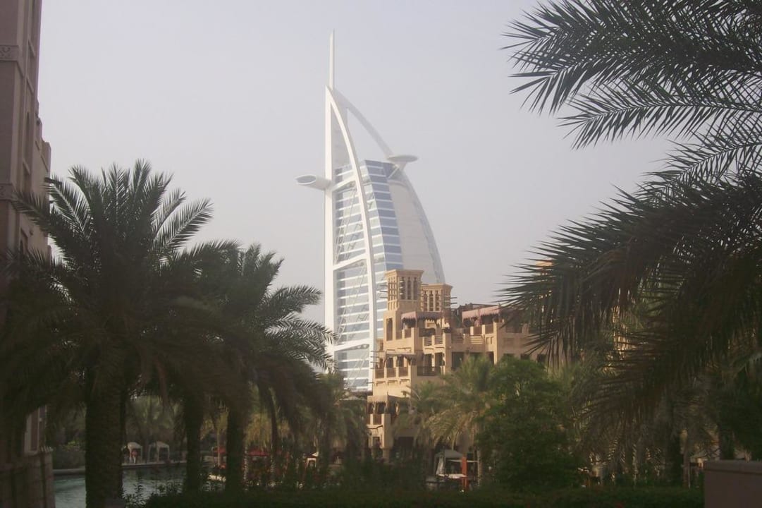 Blick auf das Burj al Arab Jumeirah Al Qasr