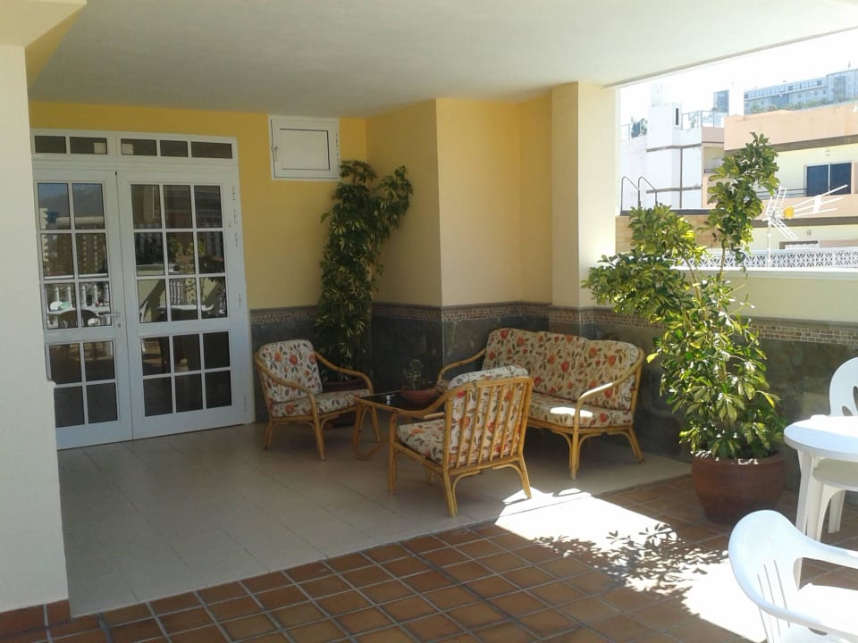 Eingang - Dachterrasse  Hotel Marte