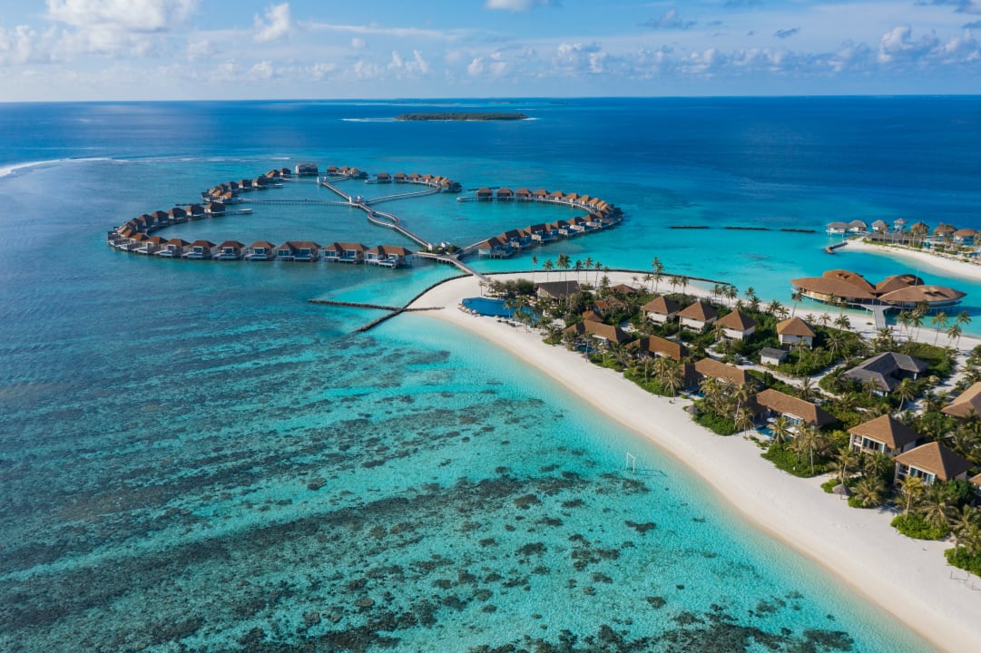Außenansicht Radisson Blu Resort Maldives