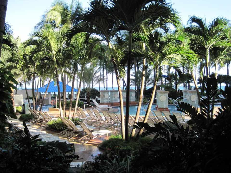 Blick vom Balkon Hotel San Juan Marriott Resort & Stellaris Casino