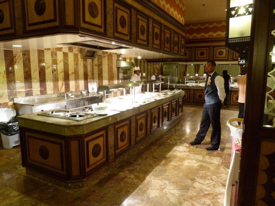 Teil des Buffets Hotel Riu Funana