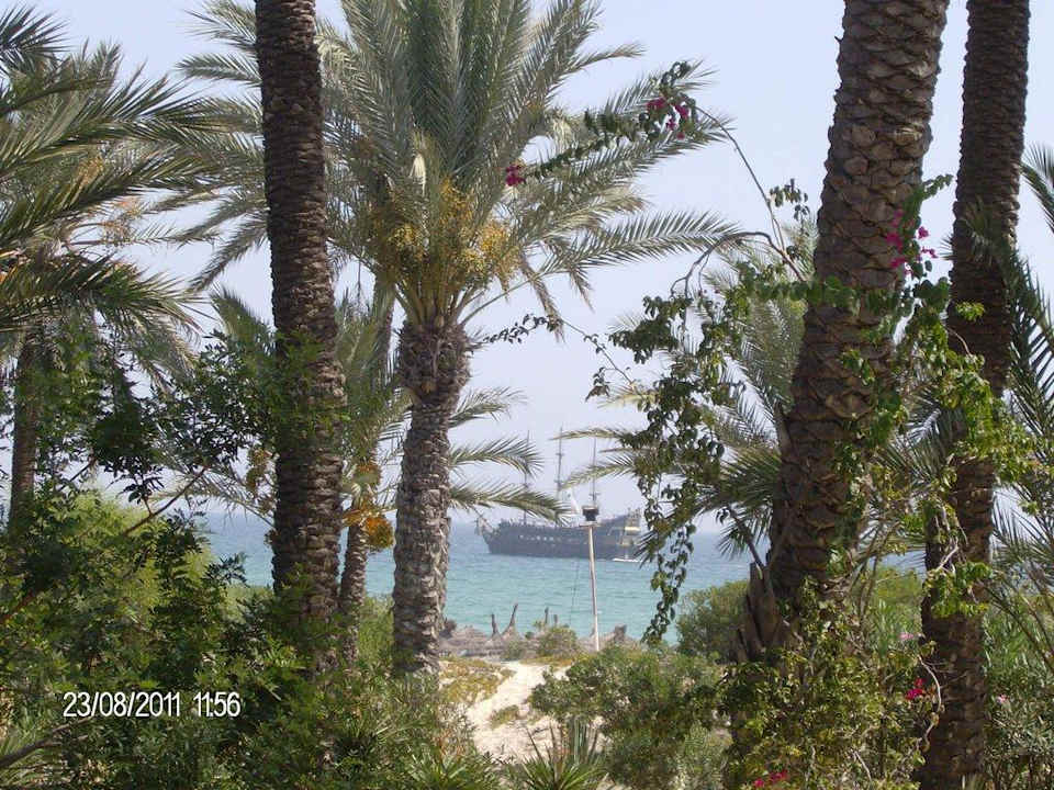 Ausblick aus unserem Zimmer El Ksar Resort & Thalasso