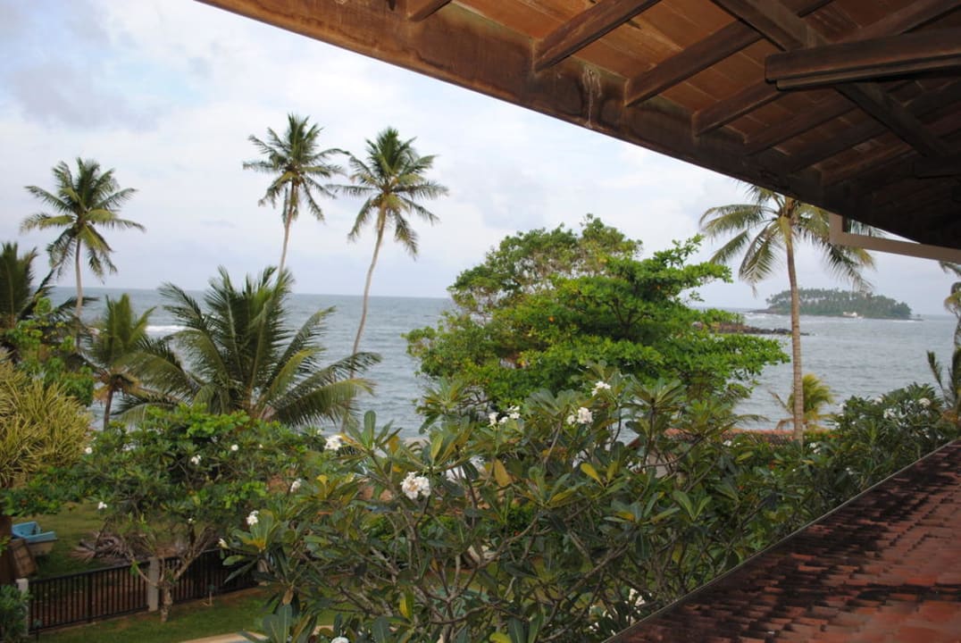 Blick aus dem Zimmer Earl’s Reef Beruwala