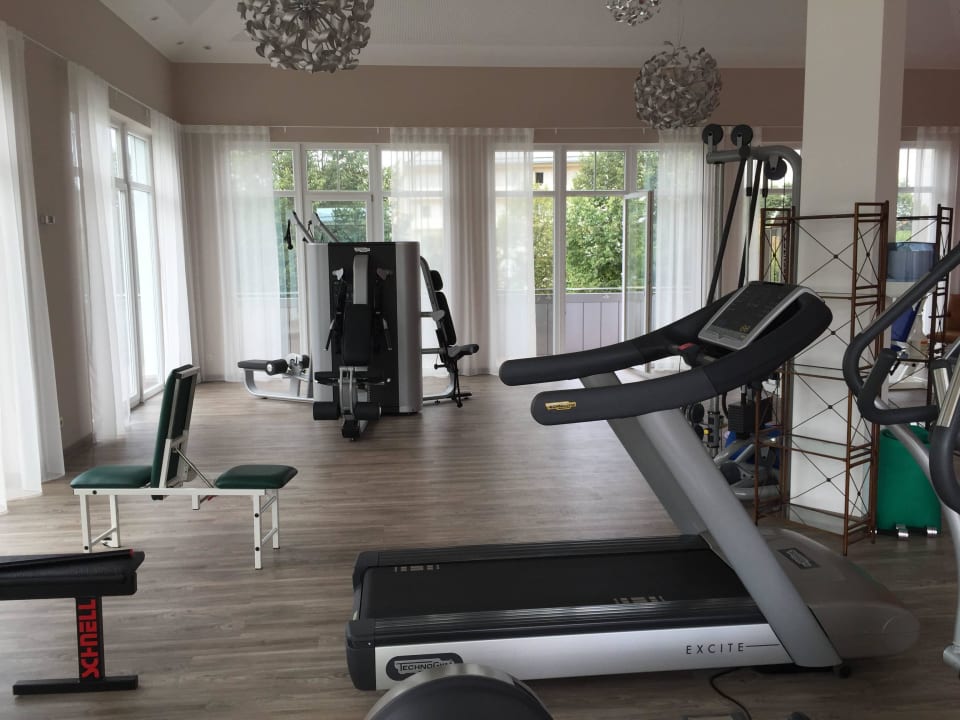 Teilansicht Fitnessraum Kurhotel Zink