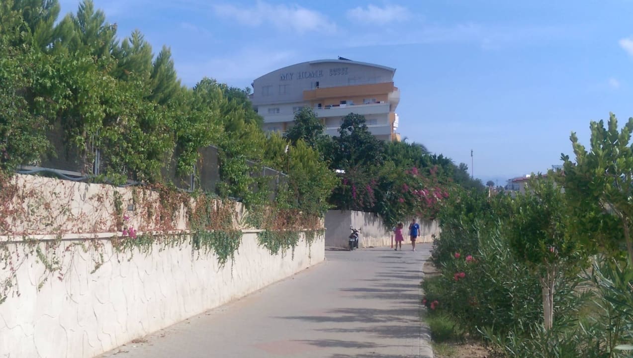 Der Weg zum Strand My Home Resort