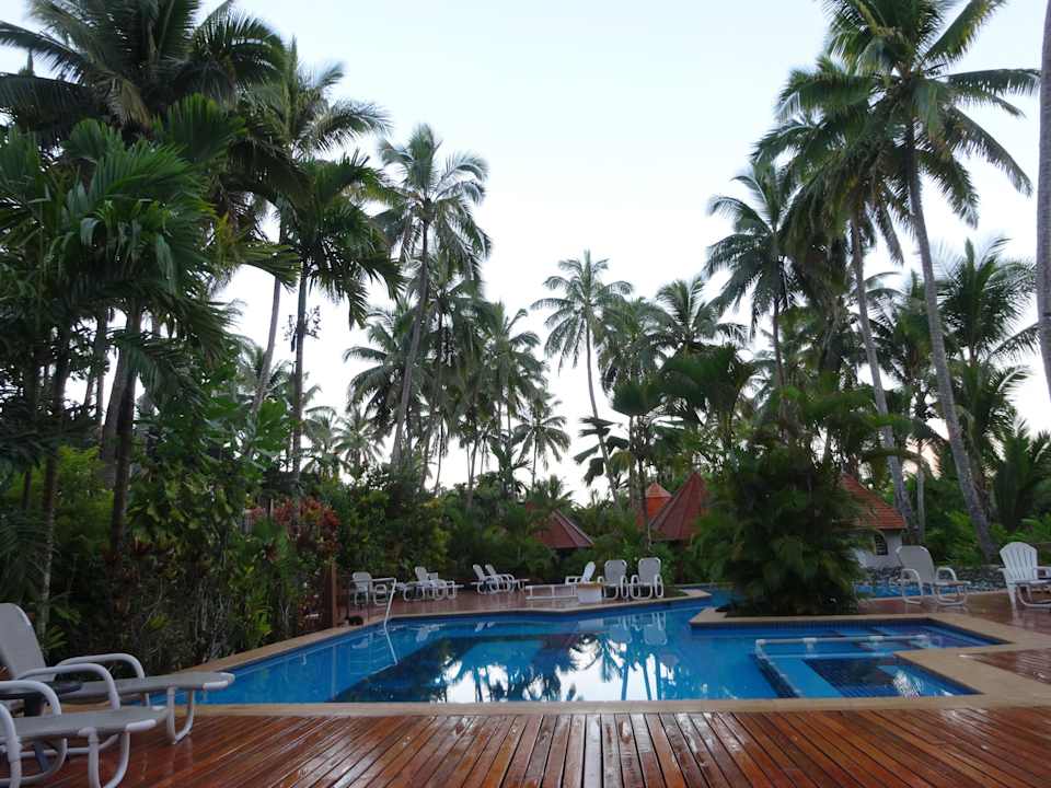 For cool down / sun tanning ULTIQA at Fiji Palms Beach Resort