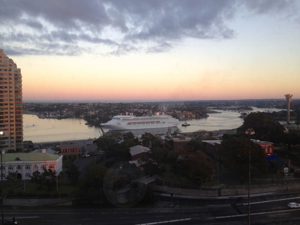 Morning View from 14th Floor Hotel Shangri-La Sydney