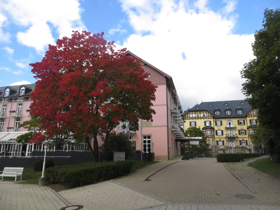 Ansicht vorne relexa hotel Bad Steben