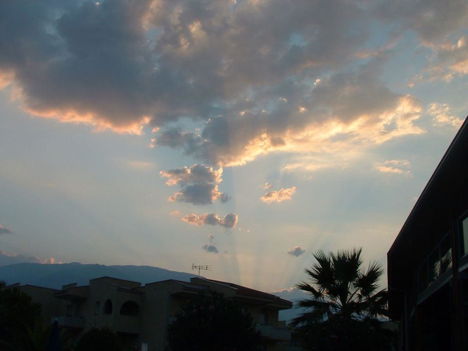 Sonnenuntergang alltoura Club Hotel Poseidon Palace