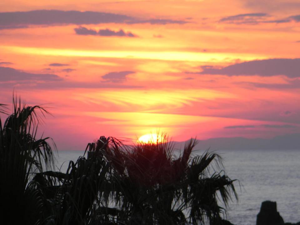 Sonnenuntergang Oz Hotels Incekum Beach