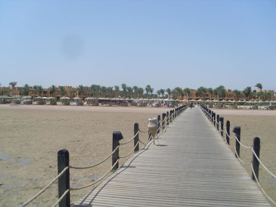 Vom Steg zum Strand Stella Beach Resort & Spa Makadi Bay