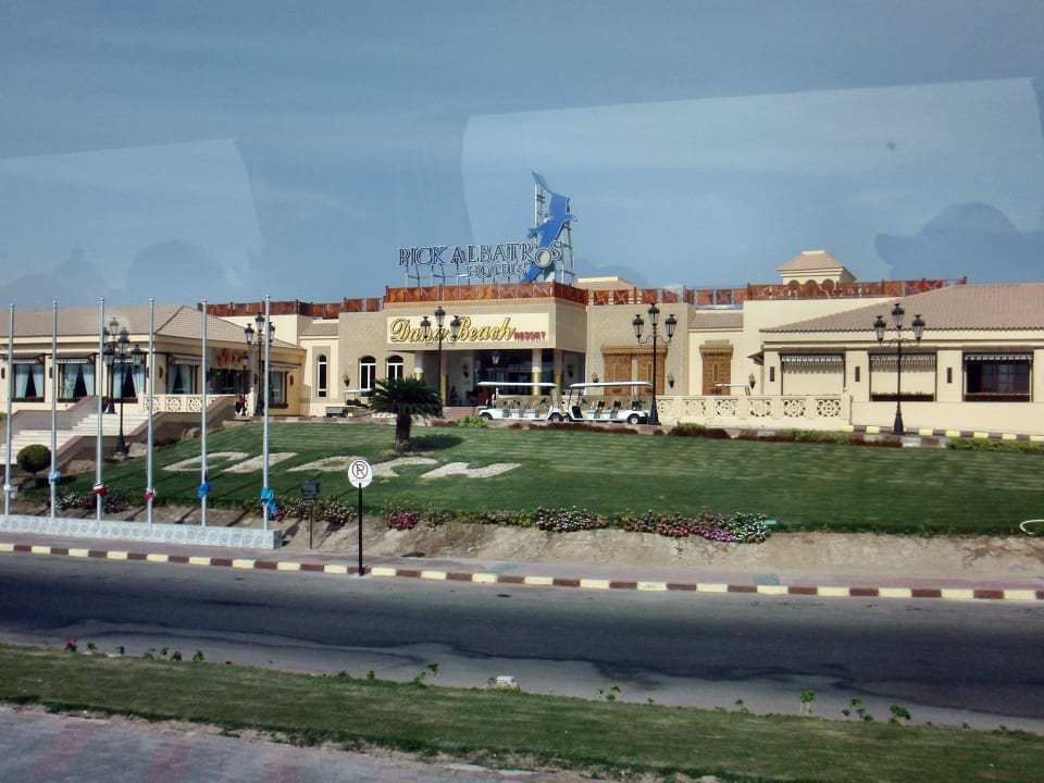 Eingangsbereich des Hotels Pickalbatros Dana Beach Resort - Hurghada