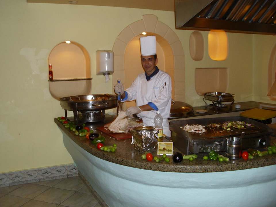 Koch und Truthahn. Pickalbatros Dana Beach Resort - Hurghada