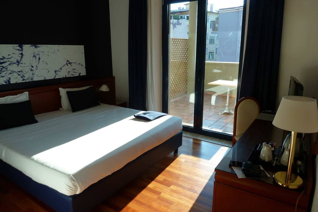 Schlafzimmer Grand Hotel Tiberio