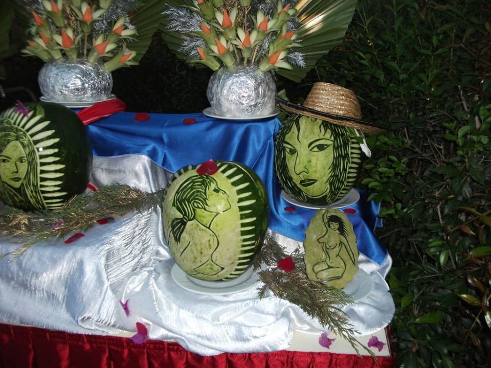 Wassermelonen Kunst Hane Family Resort