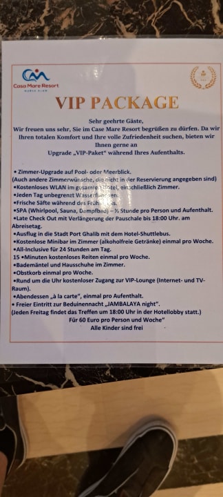 Lobby Casa Mare Resort