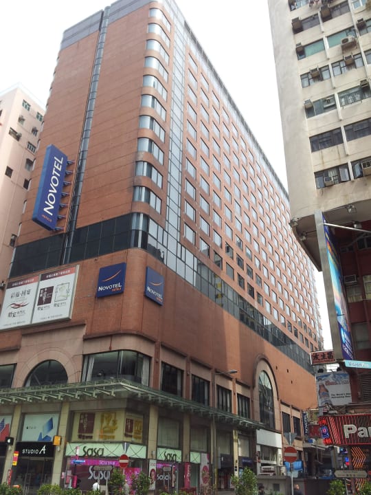 Blick von der Nathan Road Novotel Hong Kong Nathan Road Kowloon