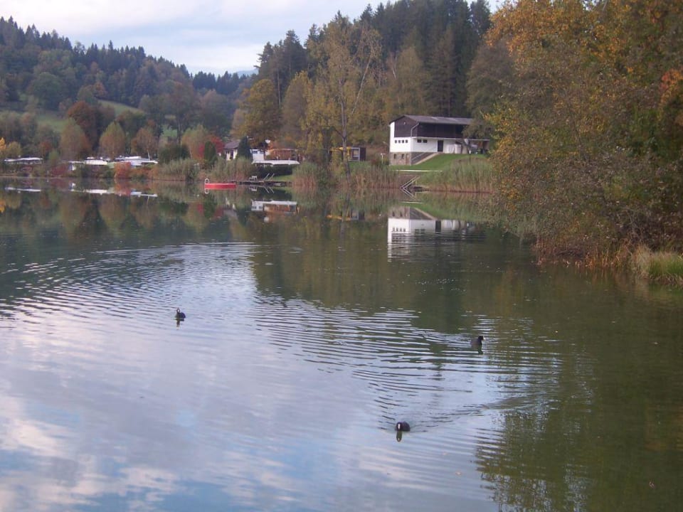 Feriendorf im Herbst Feriendorf am Maltschacher See